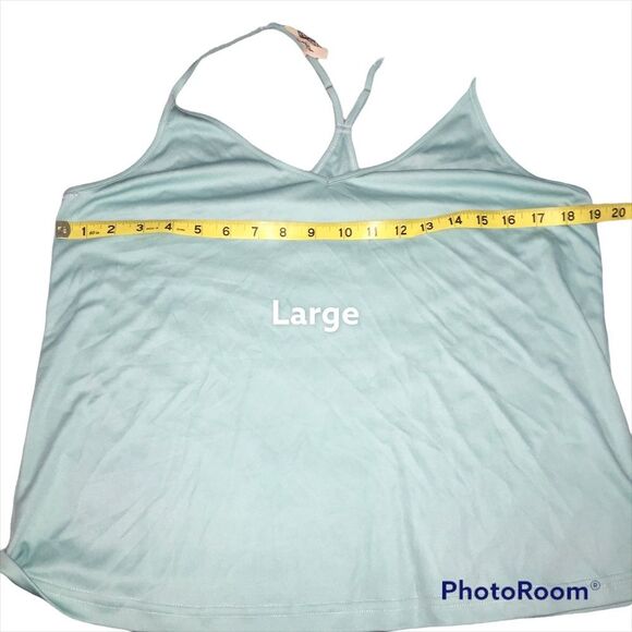 NWT Lace Pullover Top with Cami Pale Green Lightweight - Picture 9 of 10